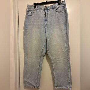 American Eagle Light Blue Mom Jeans